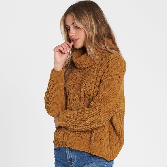 🔶🔸BILLABONG ON A ROLL CHENILLE SWEATER🔸🔶 - Picture 7 of 12
